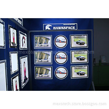 Window Display Acrylic Poster Board LED Poster Frame